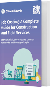 book cover - Job Costing A Complete Guide for Construction and Field Services-1